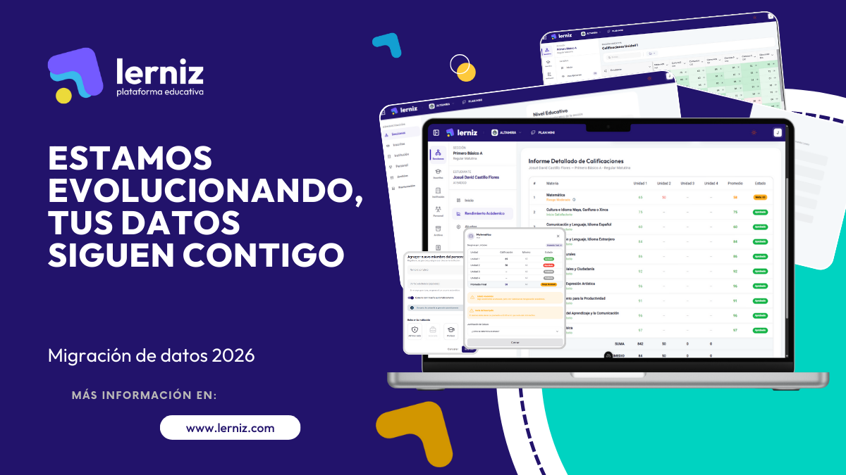 Migración de Lerniz: todo lo que necesitas saber sobre la nueva plataforma 2026